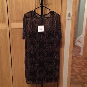 Chain Print Tee Shirt Dress